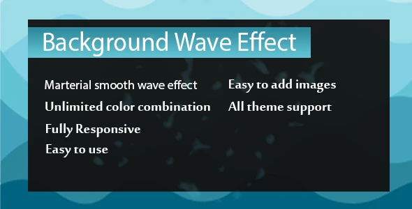 Visual Composer – Background Wave Effects